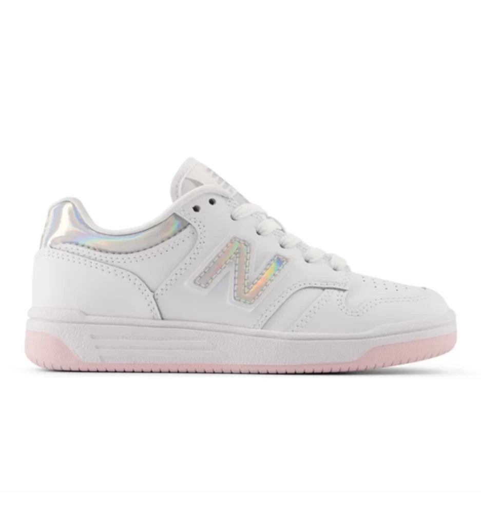 Scarpa 480 Bianco Argento Laccio (dal 28 al 35)