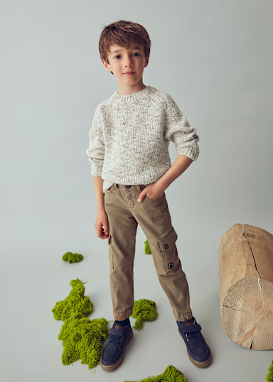 Pantalone Cargo Caramello