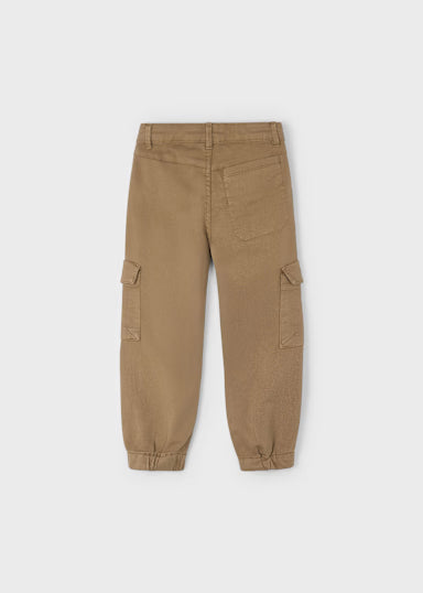 Pantalone Cargo Caramello