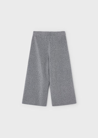 Pantalone Culotte Tricot Argento