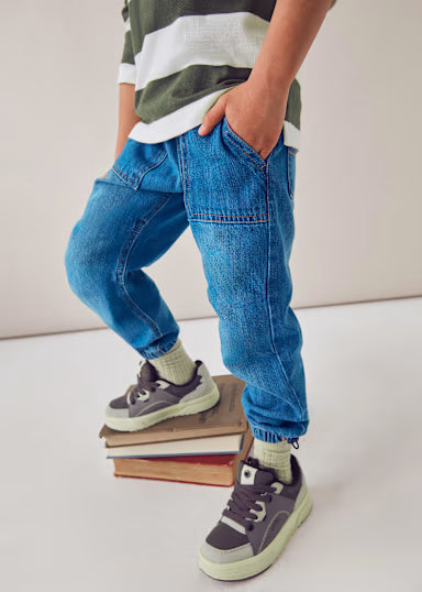 Pantalone Denim Parachute Mezzo