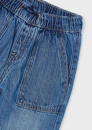 Pantalone Denim Parachute Mezzo