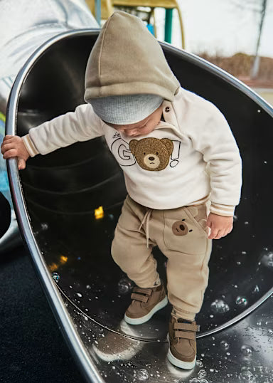 Pantalone Felpa Latte