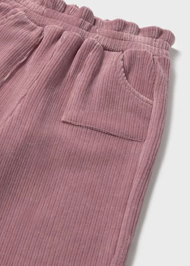 Pantalone Lungo Punto Panno Orchidea
