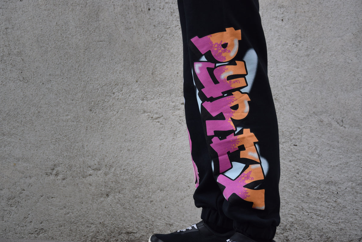 Pantaloni Felpa Ragazza Nero