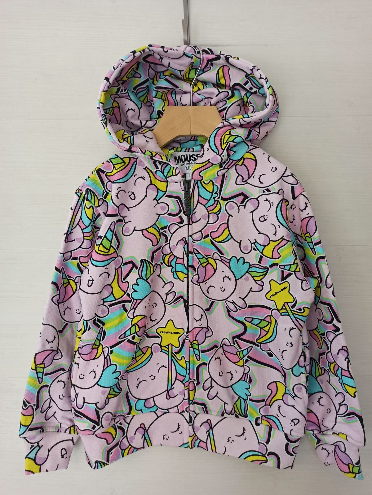 Zip Cappuccio Fantasia Monster