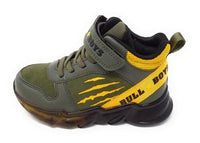 Sneakers Alta Dinosauro Verde/Giallo