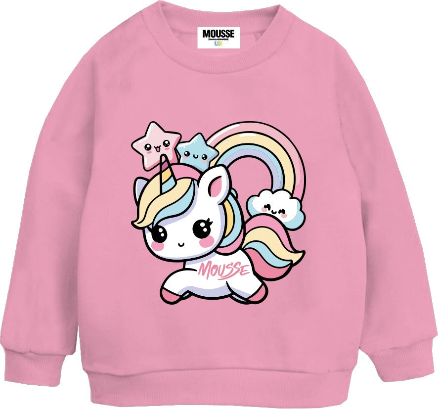 Felpa Pink Uni Leo