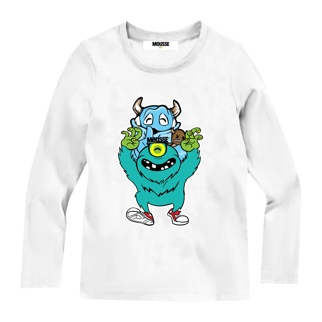 T-Shirt Manica Lunga Monster