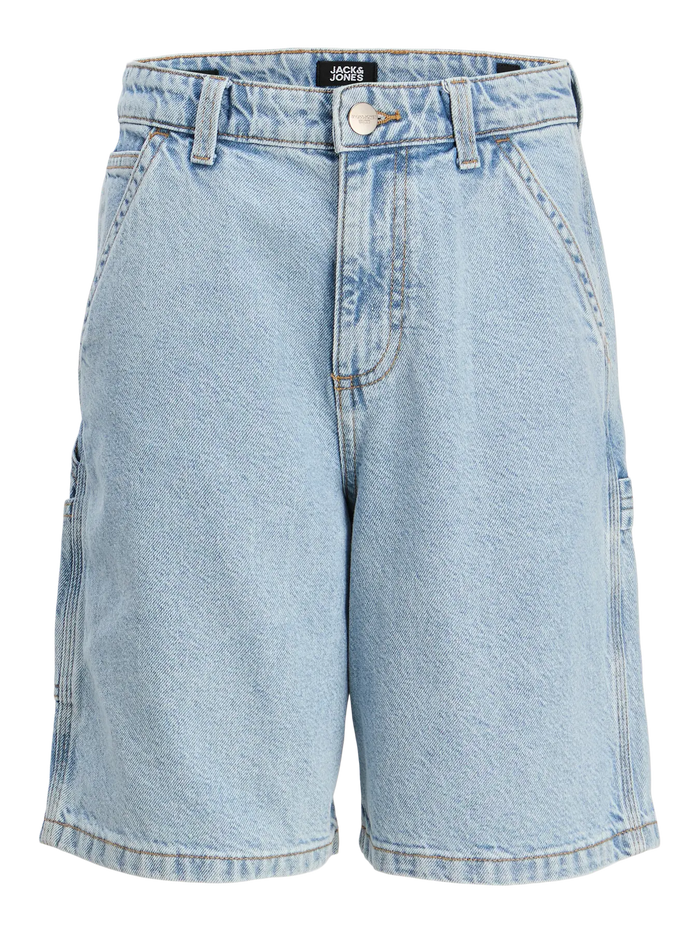 Short Carpenter Light Blue Denim