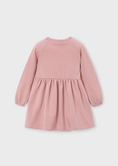 Vestito Felpa Borsa Cipria