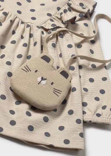 Vestito Stampa Con Borsa Tapioca