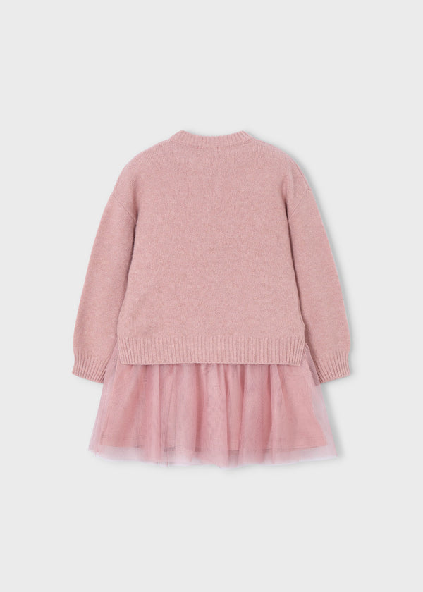 Vestito Combinato Cipria