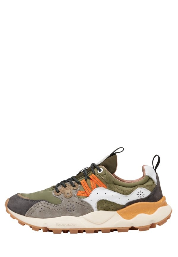 Sneakers Yamano 3 Antracite-Verde