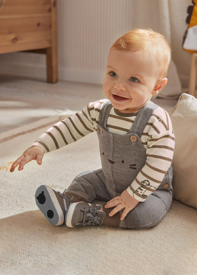 Completino Salopette Marrone