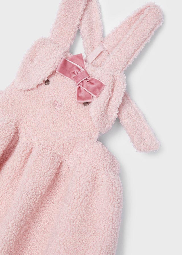 Compl. Gonna Salopette Pelosa Rosa