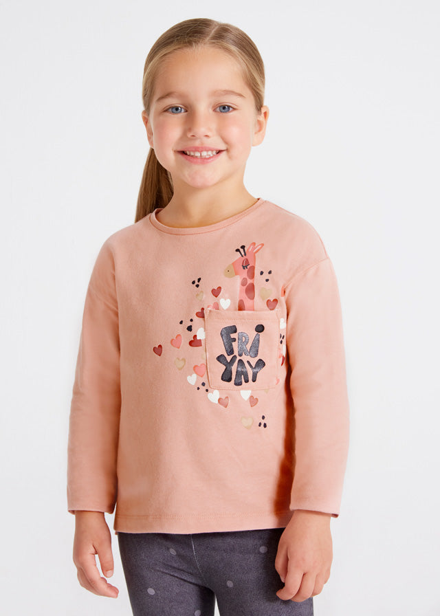 Set 2 Maglie Manica Lunga Rosa