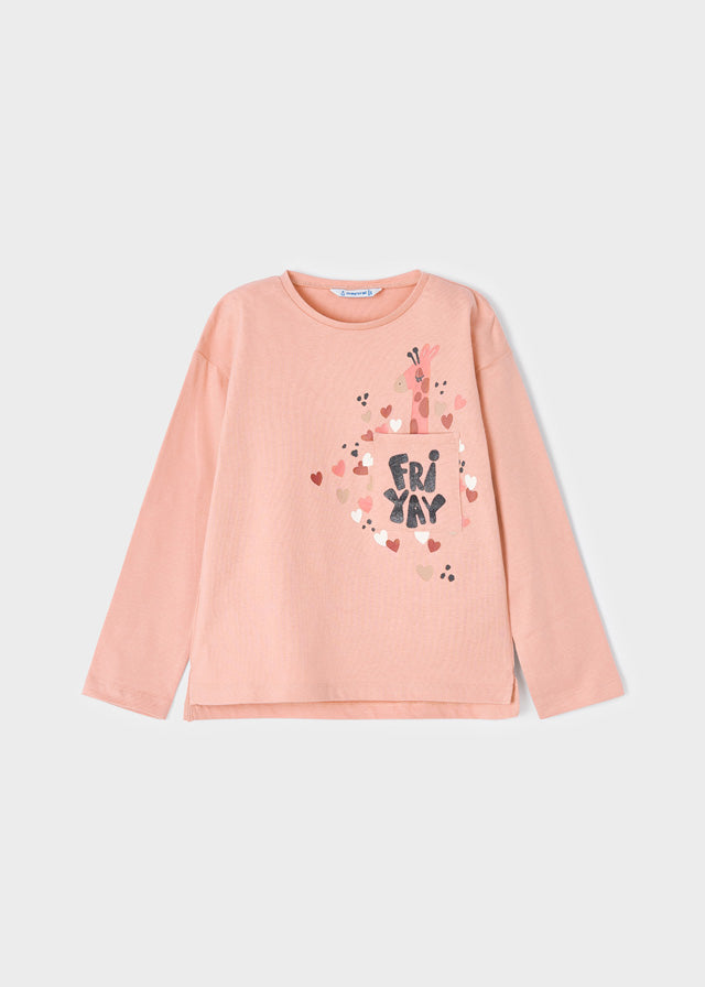 Set 2 Maglie Manica Lunga Rosa
