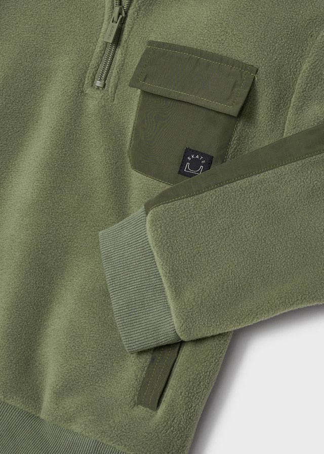 Pullover Combinato Verde