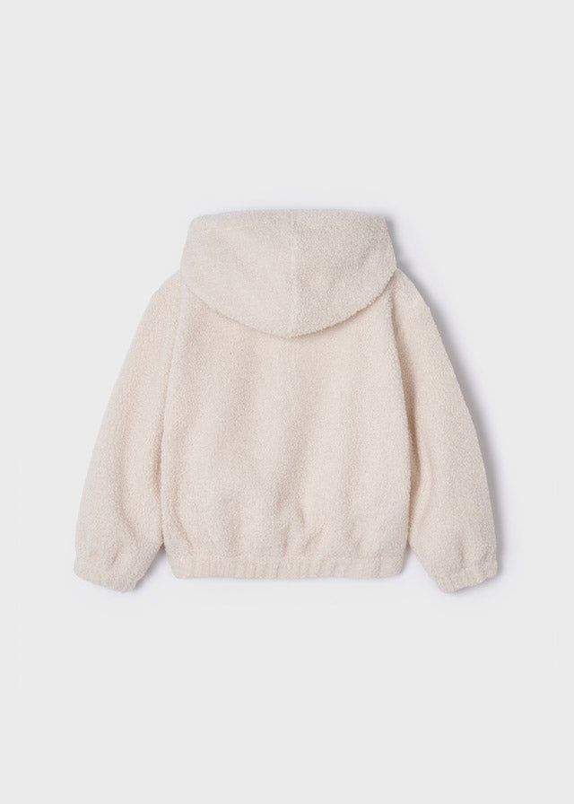 Felpa Pellicciotto Beige