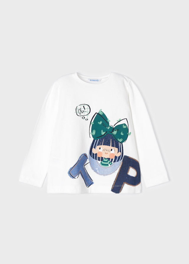 Compl. Leggings + T-Shirt Manica Lunga Blu