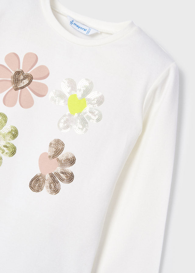 T-shirt + Leggins Beige