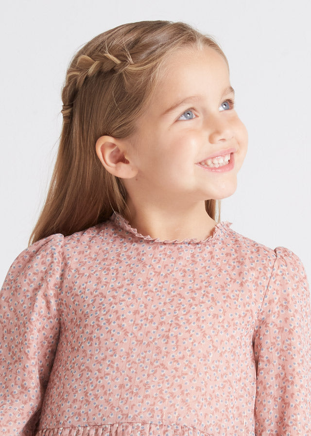 Vestito plissettato Rosa