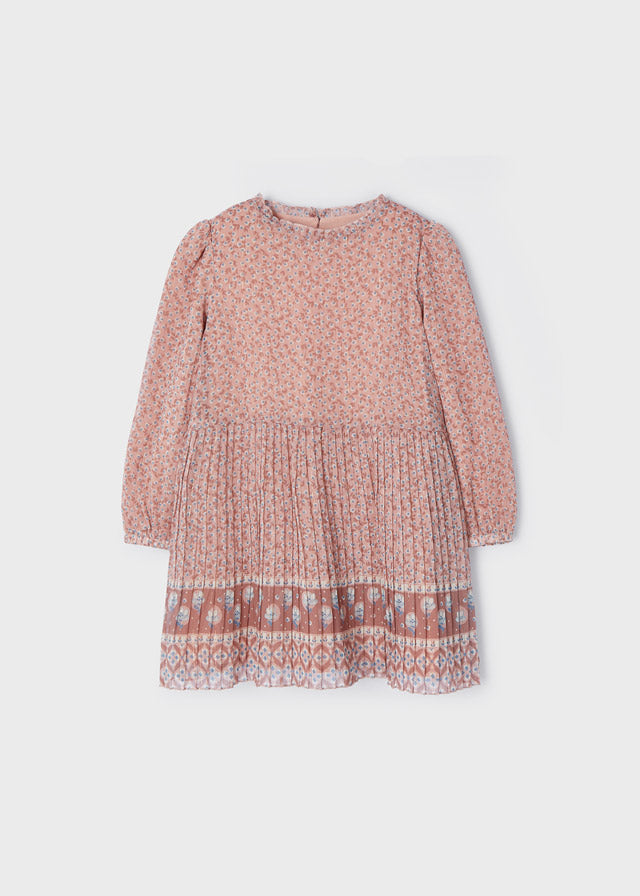 Vestito plissettato Rosa