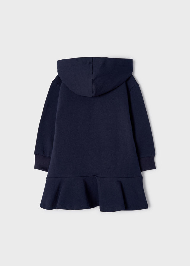Vestito Felpa Blu