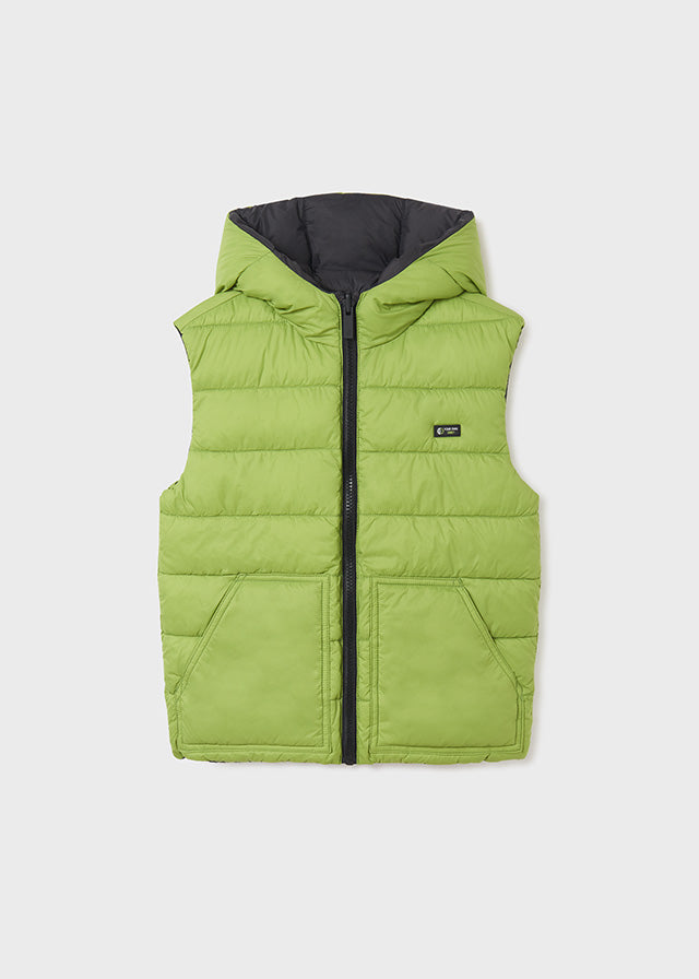 Gilet Reversibile Verde