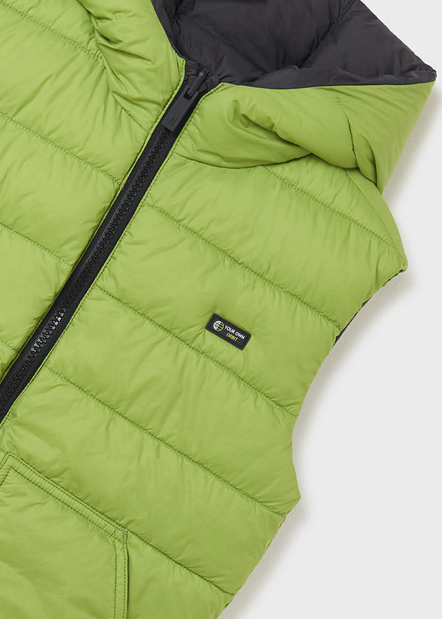 Gilet Reversibile Verde