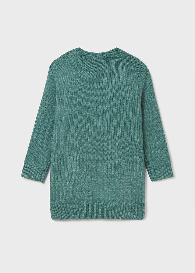 Cardigan Aperto Verde