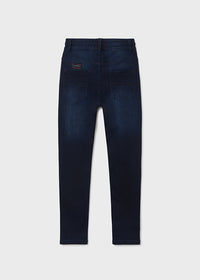 Jeans Scuro Liscio