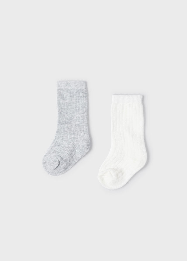 Set 2 Calzini Bianchi