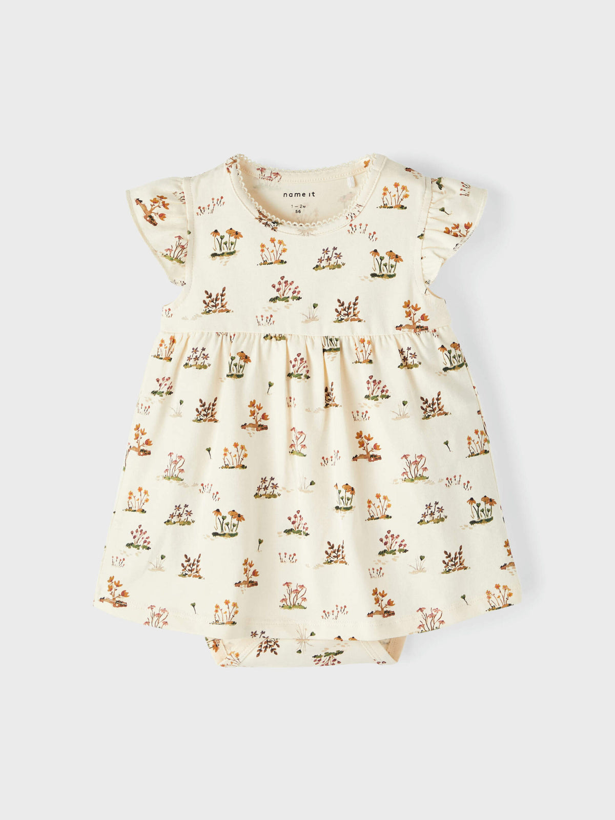 Vestitino In Fantasia Panna