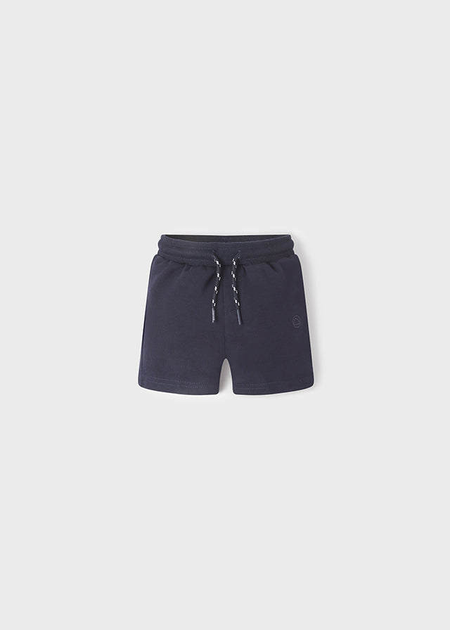 Bermuda Felpa Blu Basic