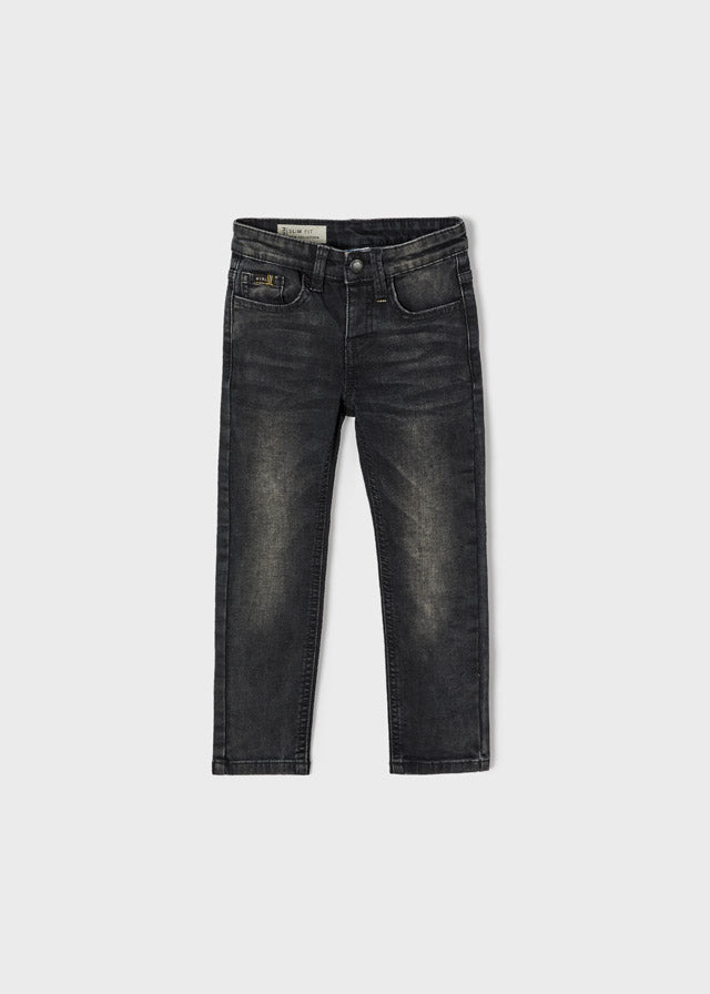 Pantalone Jeans Soft Denim Nero