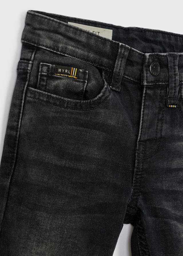 Pantalone Jeans Soft Denim Nero