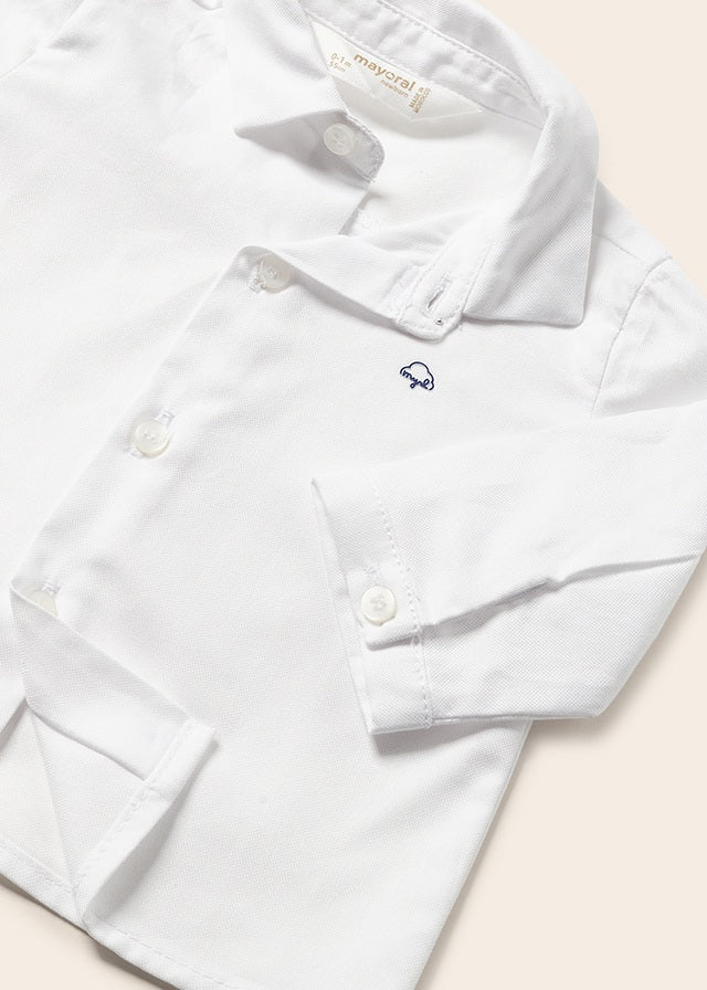 Camicia M/L E Papillon Bianco