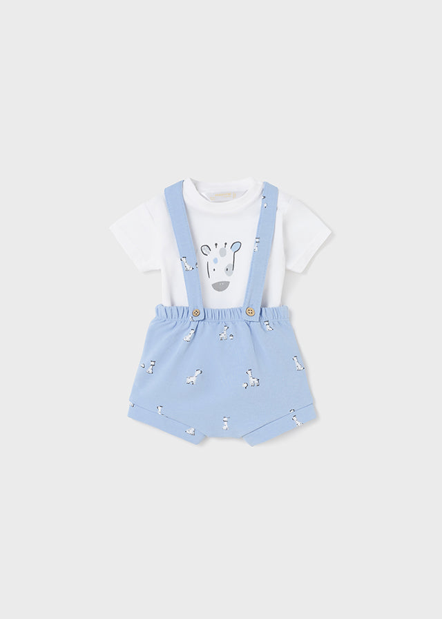 Compl.Pantalone Bretelle Light blue