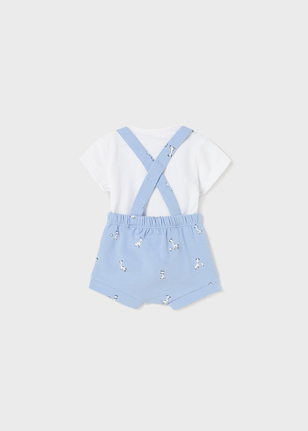 Compl.Pantalone Bretelle Light blue