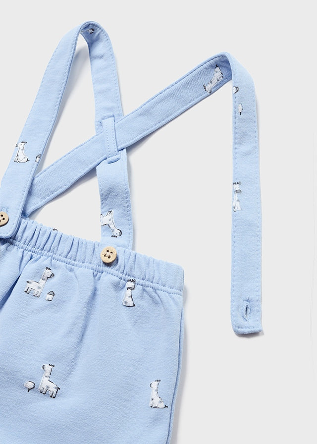 Compl.Pantalone Bretelle Light blue