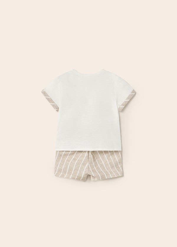 Compl.Pant. Corto E Camicia Lino