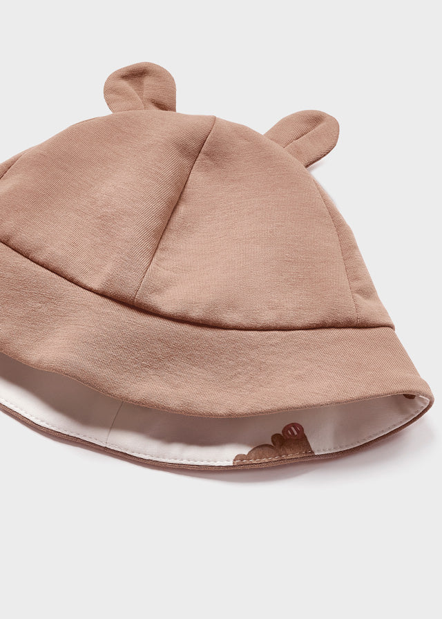 Tutina Salopette Corto E Cappello Cacao
