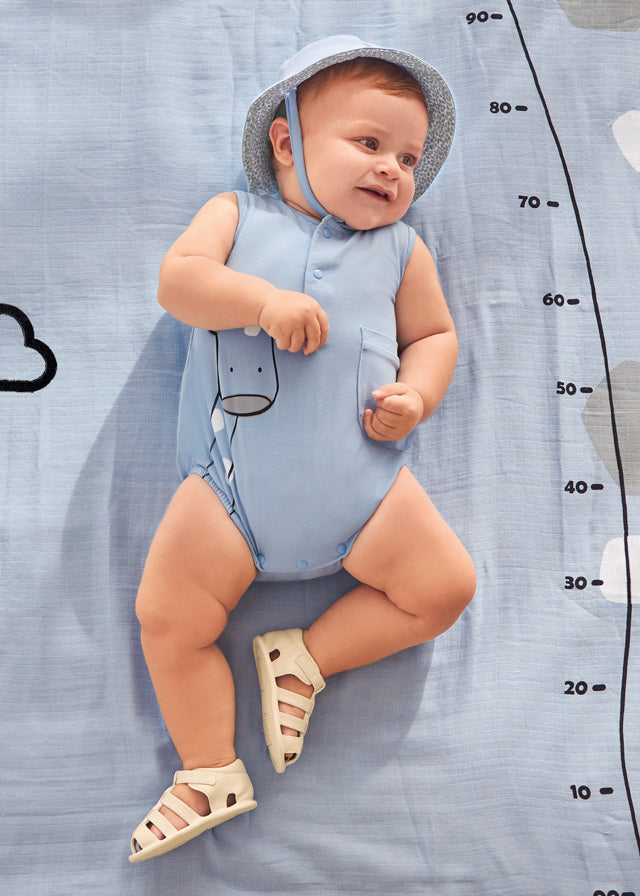 Tutina Punto E Cappello Light blue