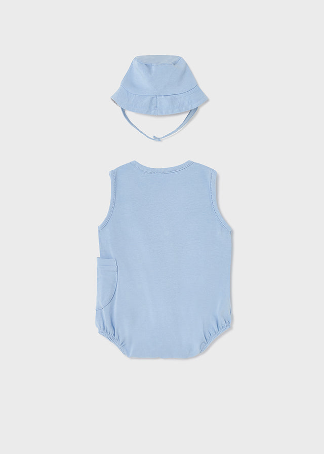 Tutina Punto E Cappello Light blue