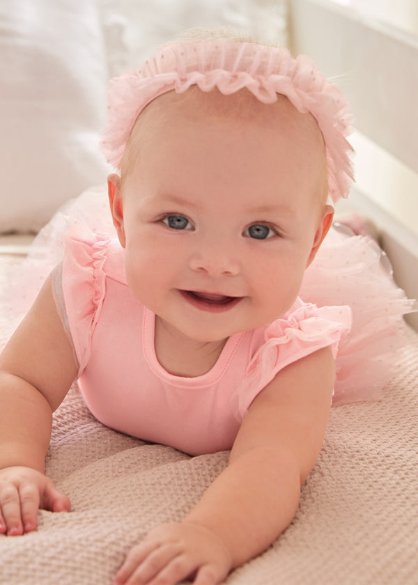 Body Tutu Con Fascetta Rosa Baby