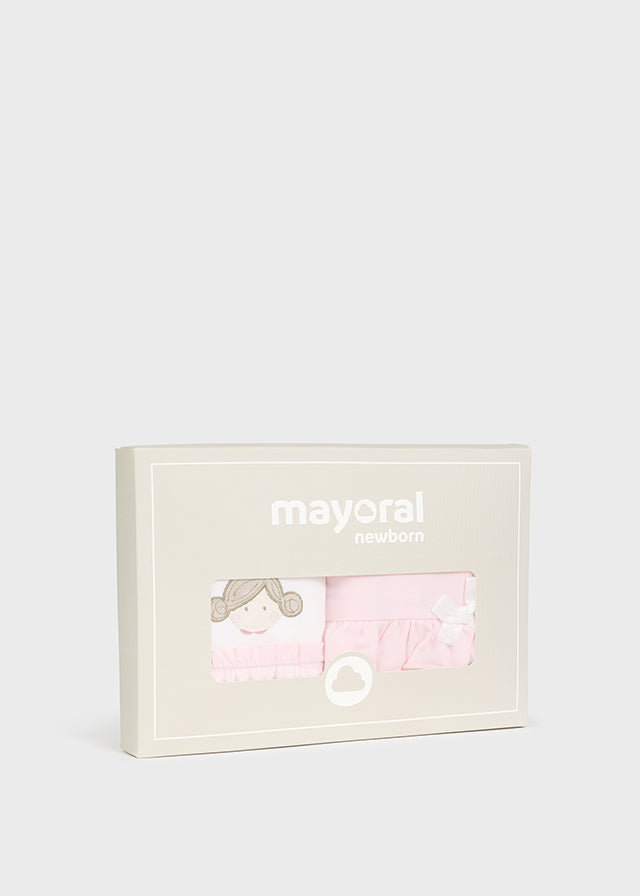 Set 2 Pagliaccetti Lunghi Rosa Baby