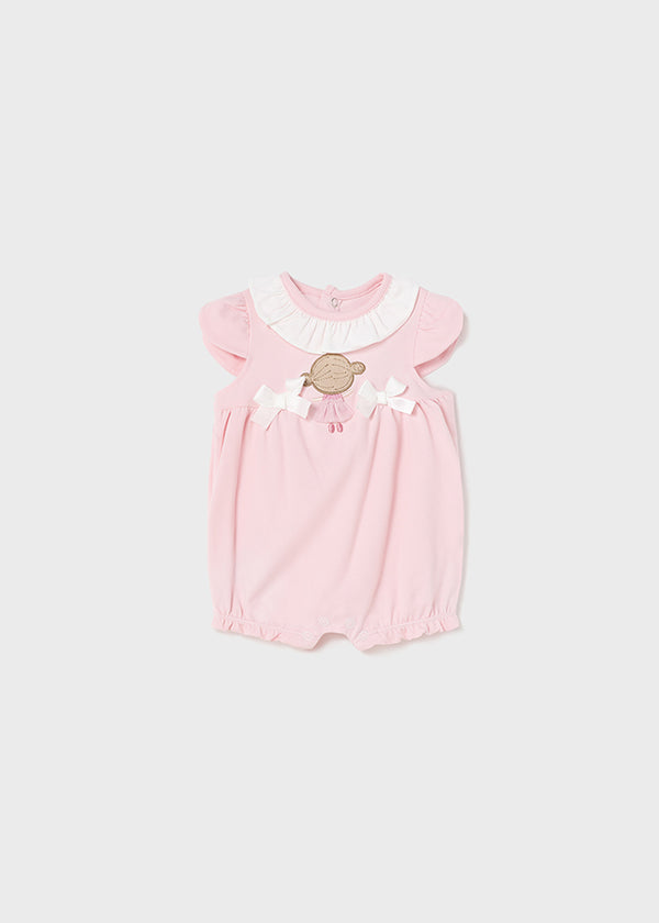 Set 2 Pagliaccetti Corti Rosa Baby