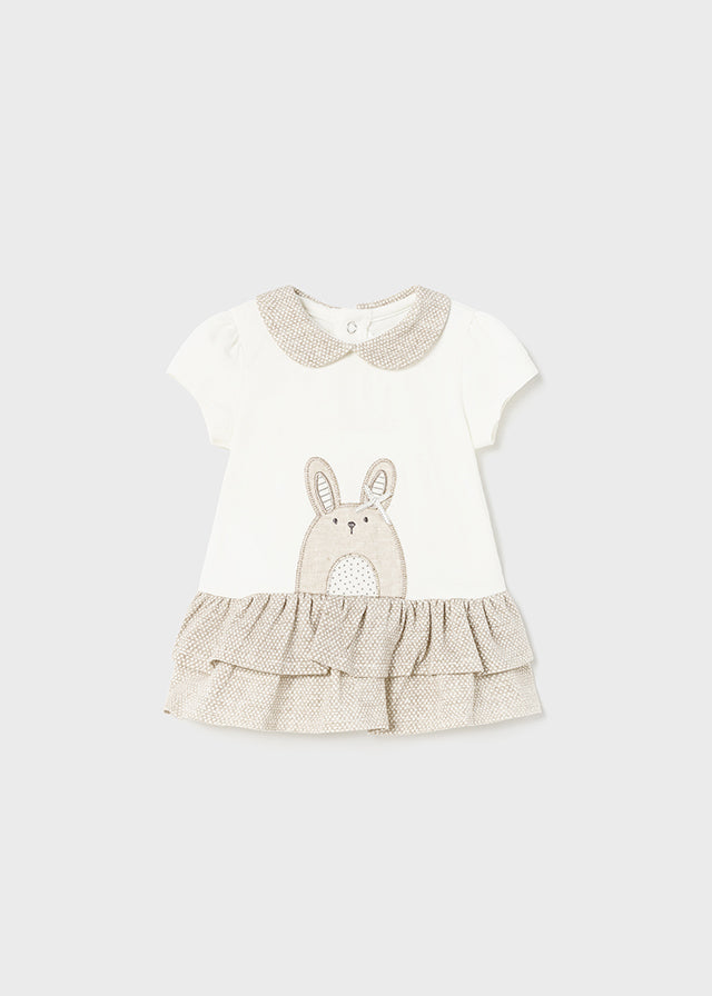 Vestito Punto Beige